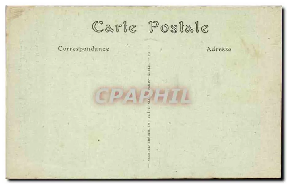 Troyes — Hotel Juvenal des Ursins, Straße Champeaux — ND Phot. - Rückseite