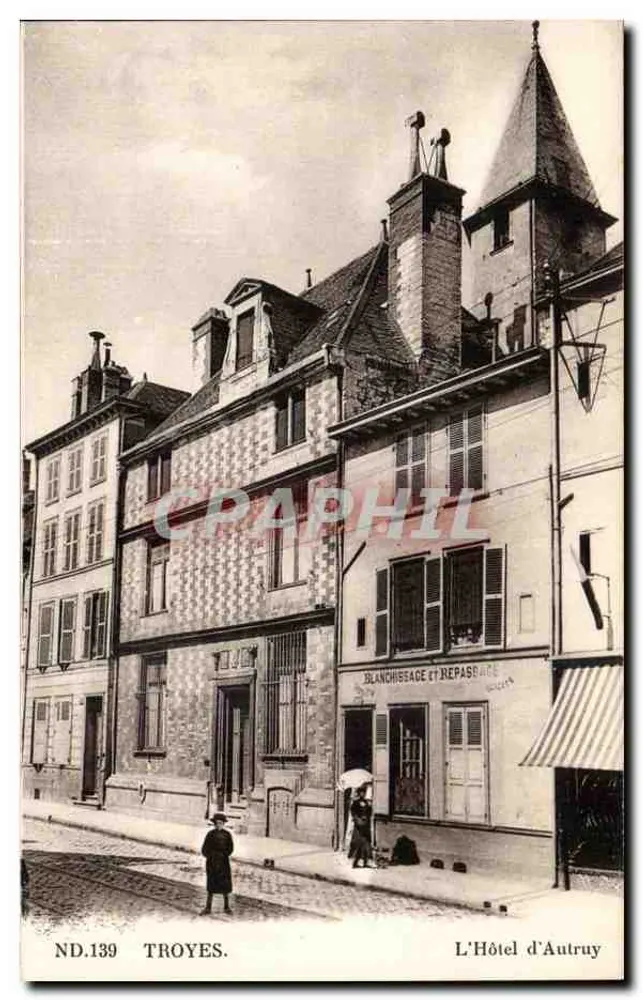 Troyes — Das Hotel d'Atruy — n° ND.139 - Vorderseite