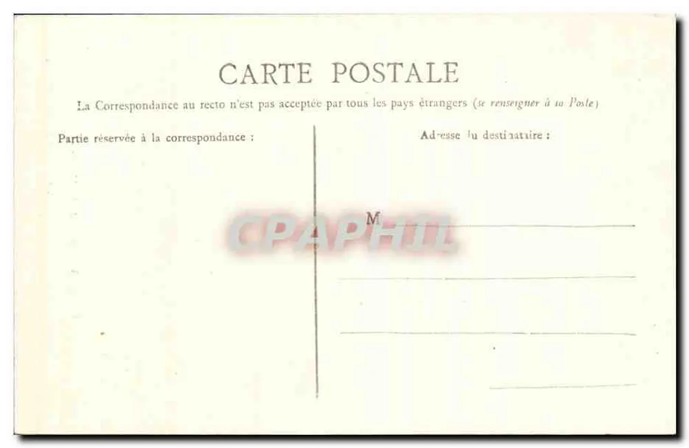 Troyes — Rue de la Monnaie — V.° Bertrand, editor, Troyes - Verso
