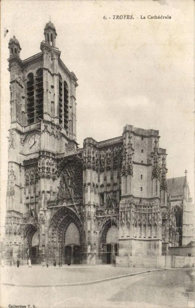 Troyes — Katedra — Zbiór T.G. — n°6 - Awers