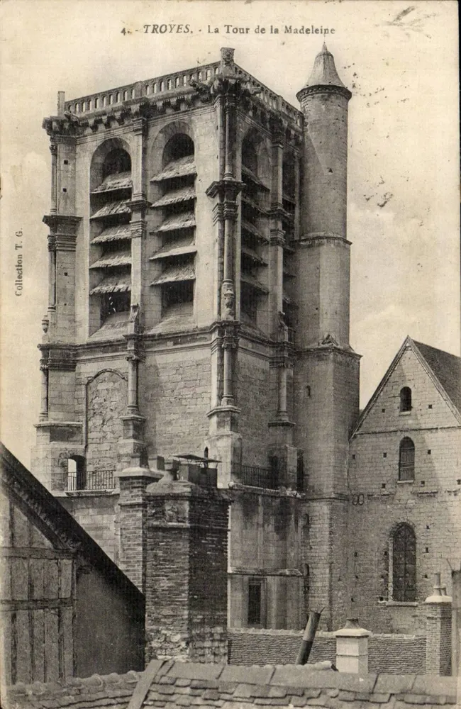 Troyes - A Torre da Madeleine — Coleção T. G. - Frente