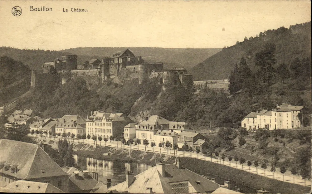 Bouillon O Castelo — vista panorâmica — Editor N. Els, série 2 n°37 - Frente