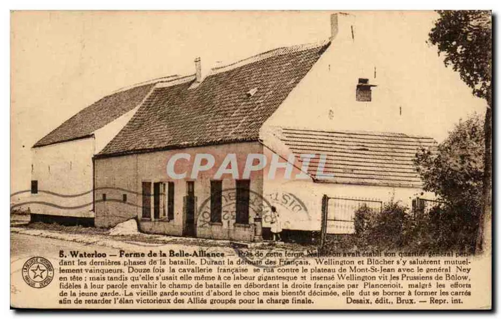 Waterloo — Hof der Belle-Alliance — Desaix, Brüssel - Vorderseite