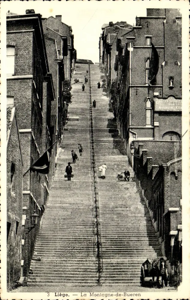Liège — Berg Bueren — Verlag Malmédy - Vorderseite