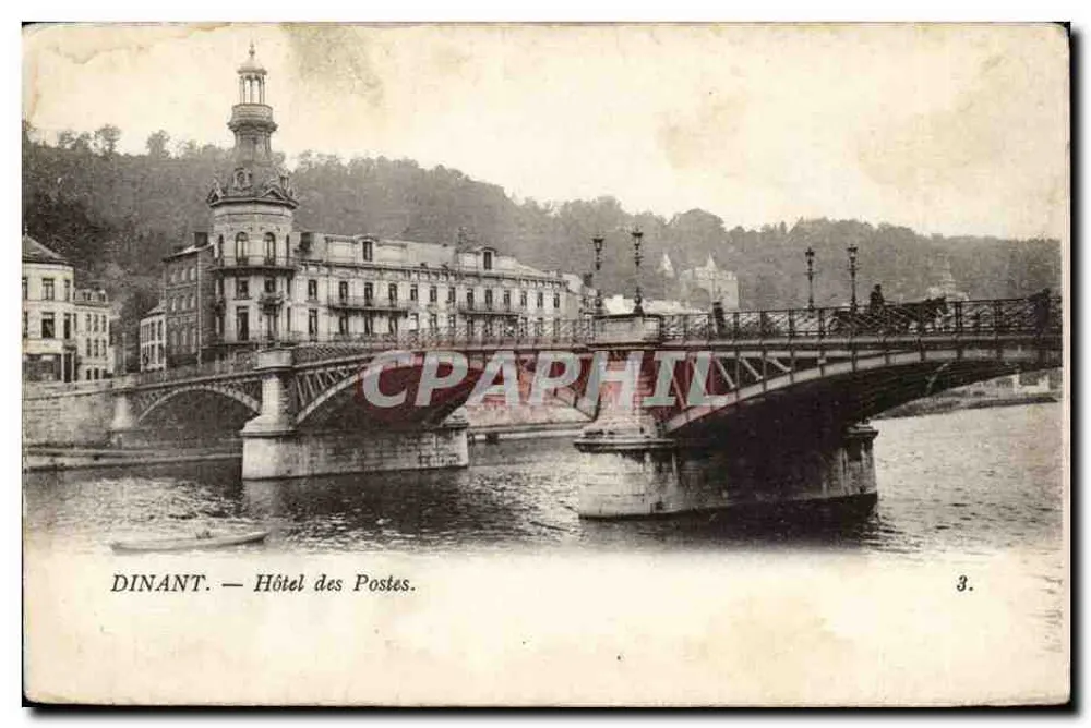 Dinant — Postamt — Th. van den Henvel, Brüssel - Vorderseite