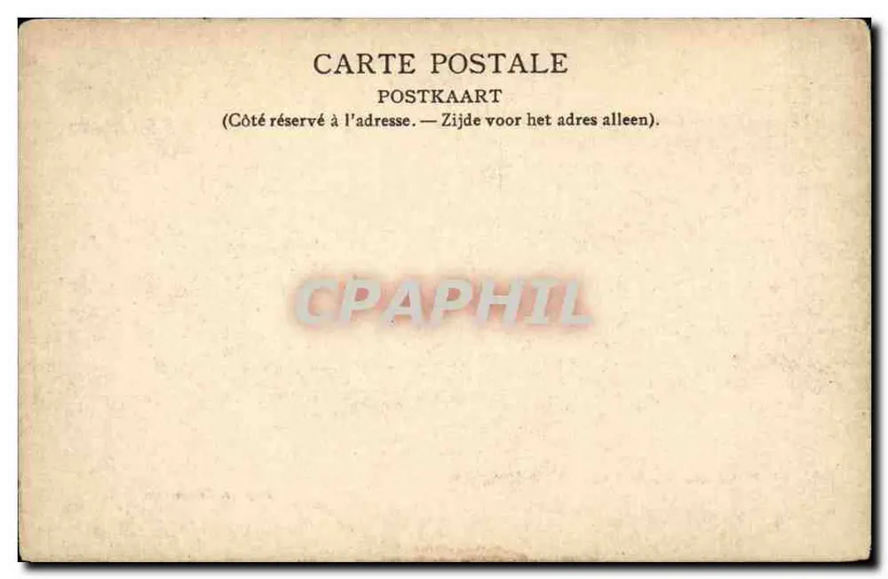 Spa — Boulevard des Anglais — Villa Pompéia — Pap. Califice, à Spa - Rückseite