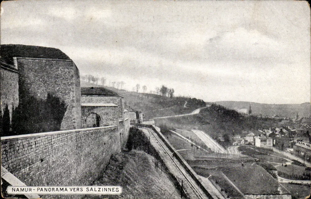 Namur - Panorama nach Salzinnes — Verlag unbekannt, Seriennummer nicht sichtbar - Vorderseite
