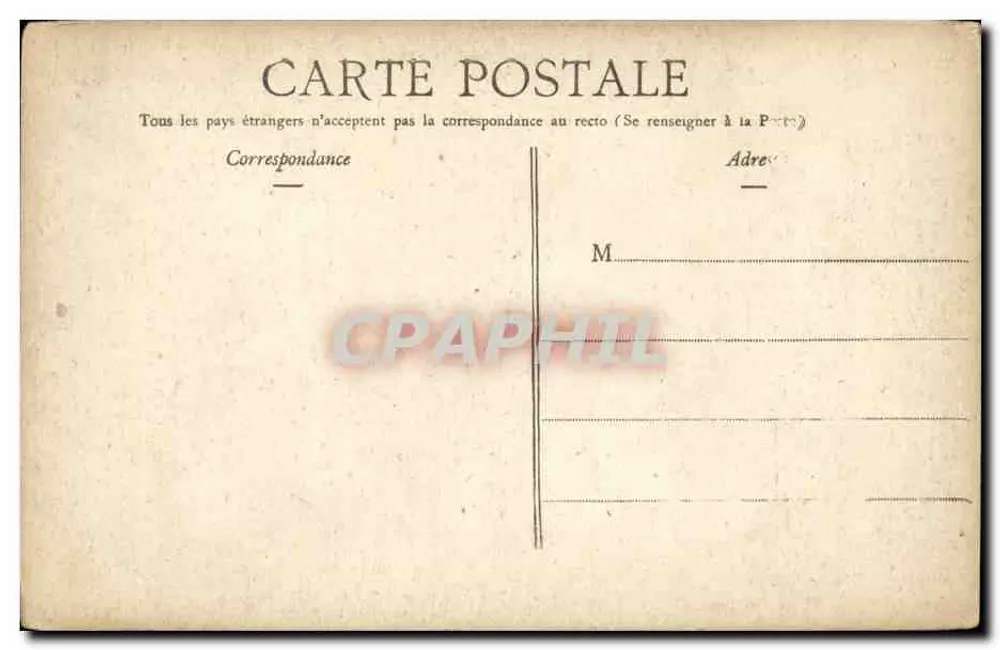 Ypres — Kirche Saint-Martin — Zerstörung nach Bombenangriffen — Verlag 'GEO' Nr. 195-1915 - Rückseite