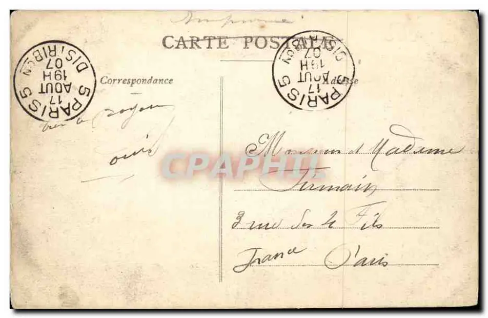 Ostende — A Praia — Le Bon, éd. n°87 - Verso