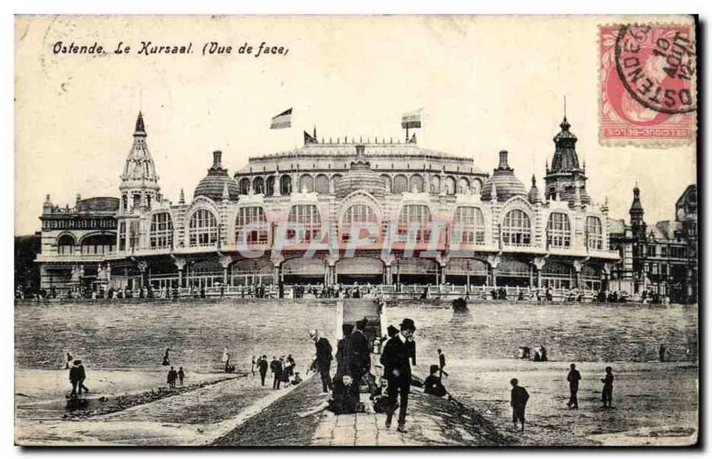 Ostende. Der Kursaal. (Vorderseite, Verlag Graphite, Nr. 3500128) - Vorderseite