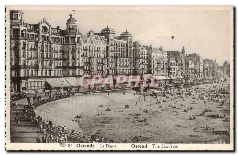 Ostende — A Digue — 84 - Frente