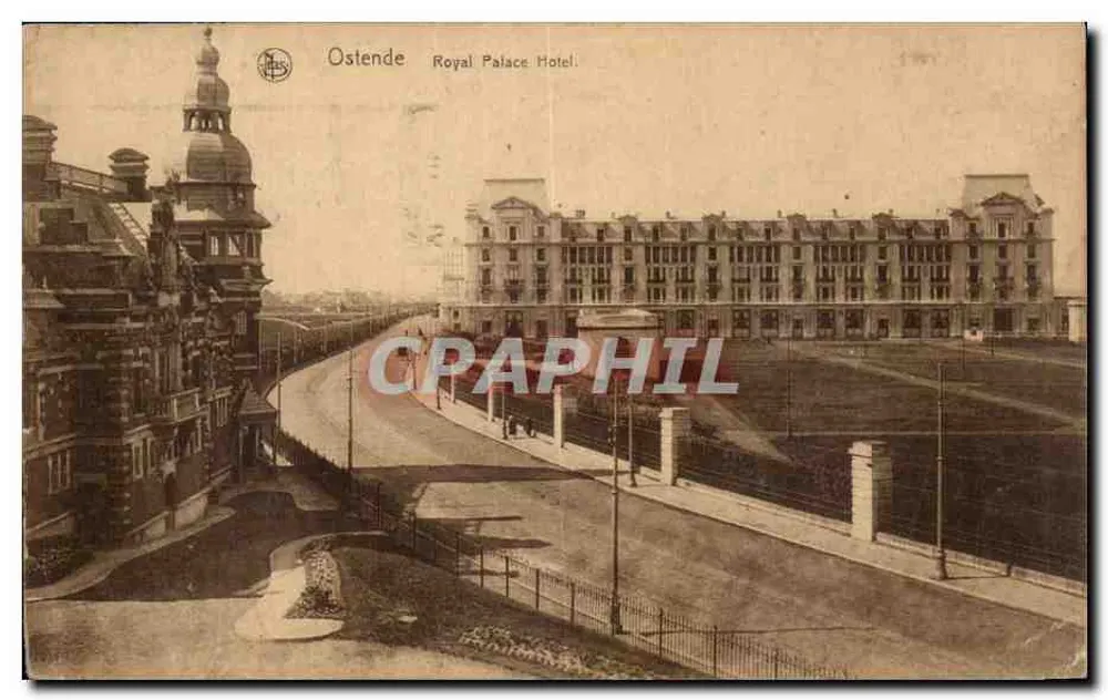 Ostend — Hotel Palast Royal — Verlag Thilli, Brüssel, Serie 13, Nr. 18 - Vorderseite