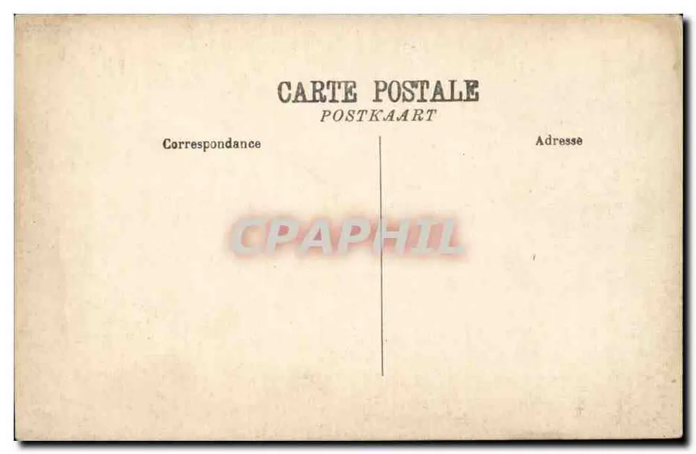 Ostende, La Digue — Hotel de Belle Vue — wydawca Contenental - Rewers