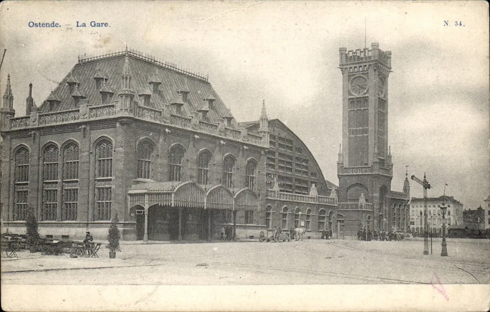 Ostende — A Estação — Editor anônimo, N° 54 - Frente