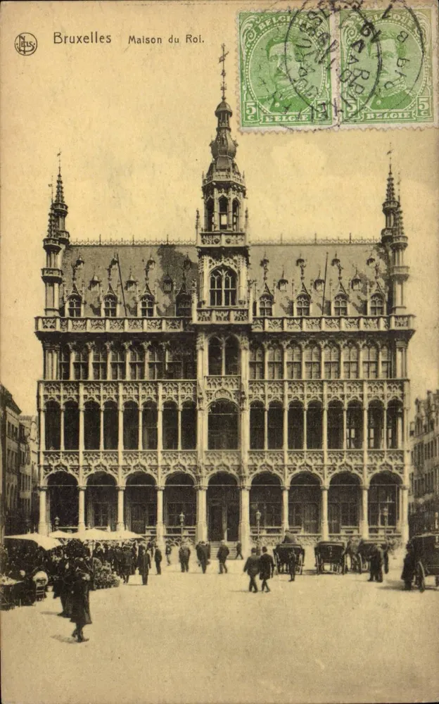 Brüssel - Königshaus - Verlag Em. THILL, Serie 4, Nr. 435 - Vorderseite