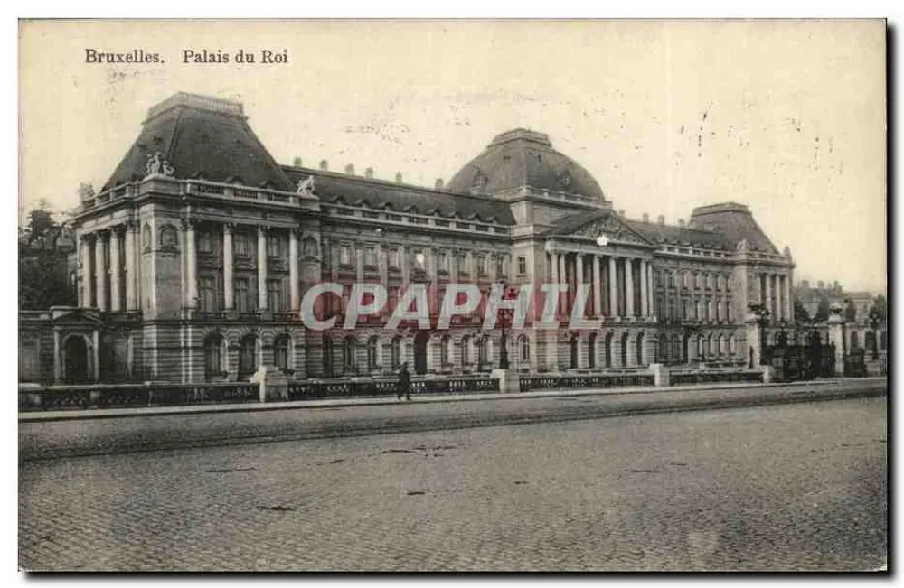Brüssel. Königspalast - Vorderseite