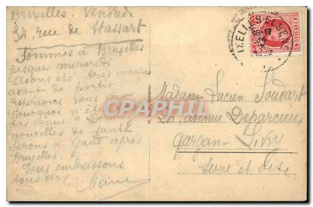 Bruxelles — Arcades del Cinquantenario — editore non identificato - Verso