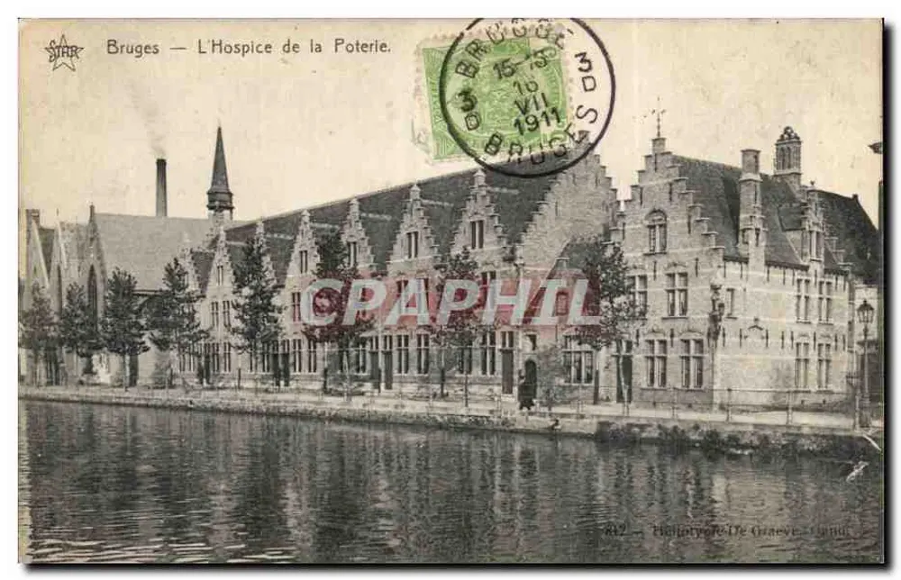 Brügge — Das Porzellan-Hospiz — Verlag STAR, Nr. 812 - Vorderseite