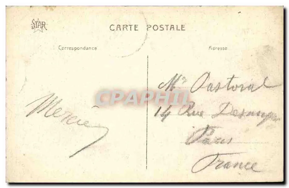 Brügge — Das Porzellan-Hospiz — Verlag STAR, Nr. 812 - Rückseite