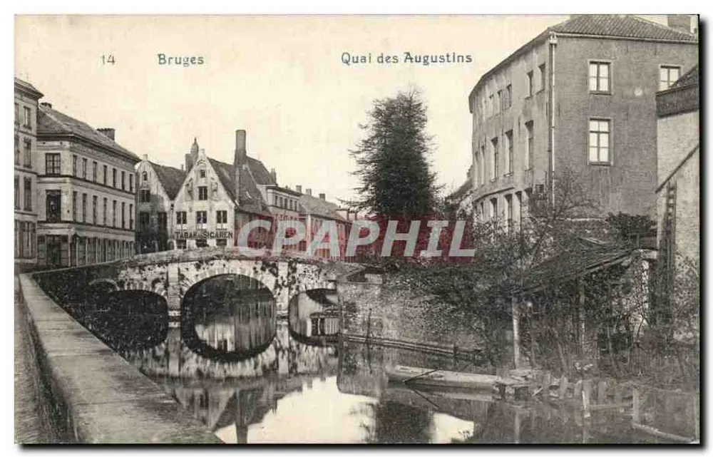 Brügge — Quai des Augustins — Taban Sicaren - Vorderseite