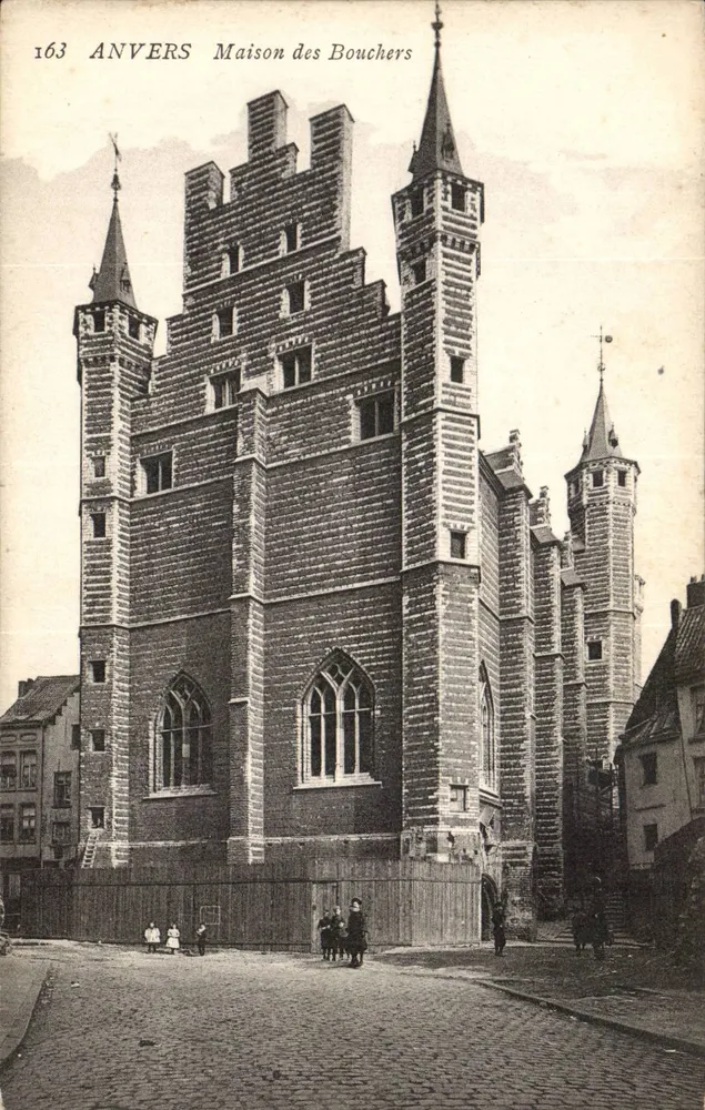 Antwerpen — Haus der Metzger — unbekannter Verlag, Seriennummer 163 - Vorderseite
