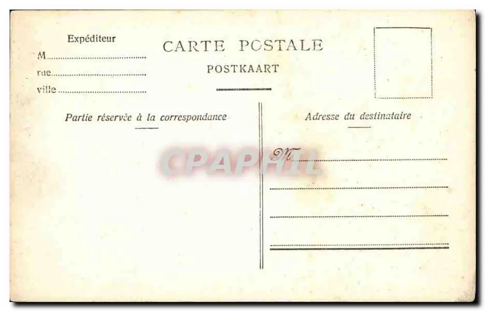 Antwerpen — Die Kathedrale — Verlag: A. A. Winster - Rückseite