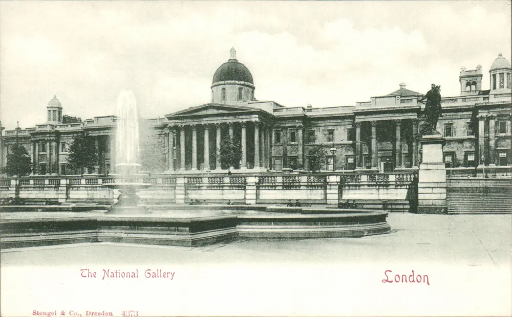 The National Gallery — London — Stengel & Co., Dresden 4.173 - Vorderseite