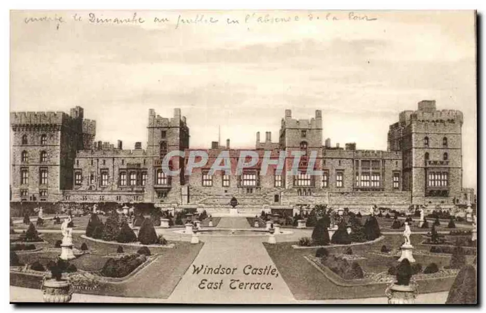 Windsor Castle — East Terrace — Frith's Series, Nr. 35832 - Vorderseite