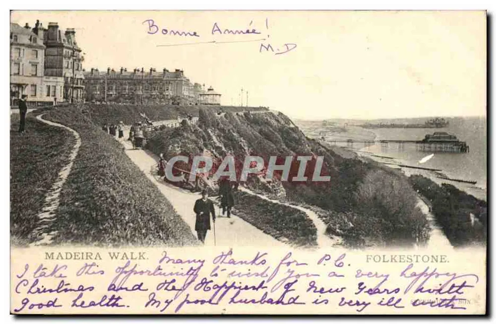 Madeira Walk — Folkestone — Verlag unbekannt - Vorderseite