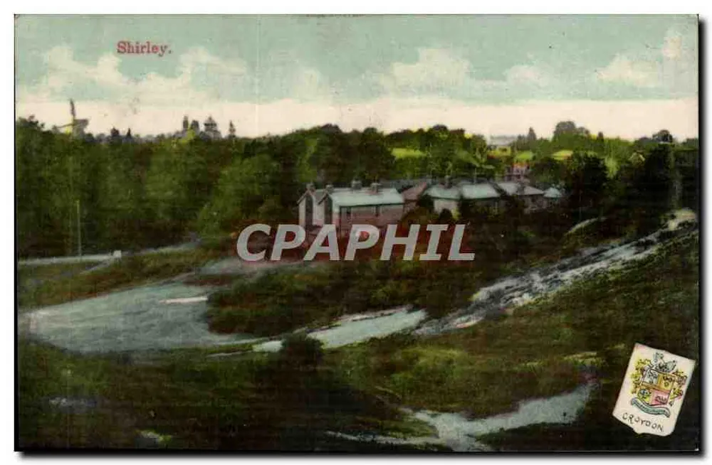 Shirley — Panoramablick — The Milton Post Card, Serie Nr. 8860 - Vorderseite