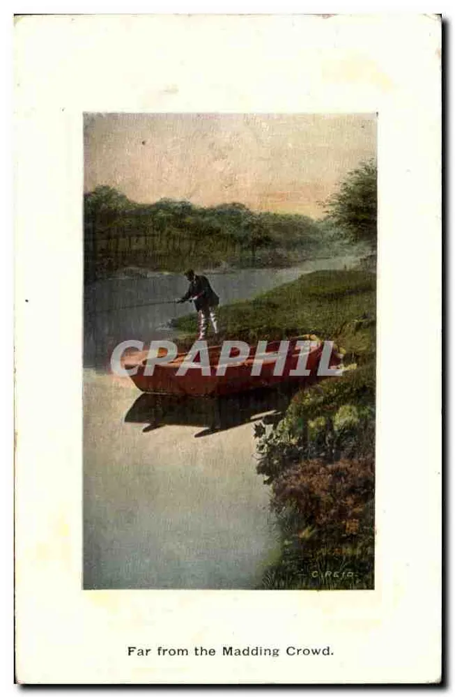 Fischer in einem Boot — Far from the Madding Crowd — C. Reid - Vorderseite