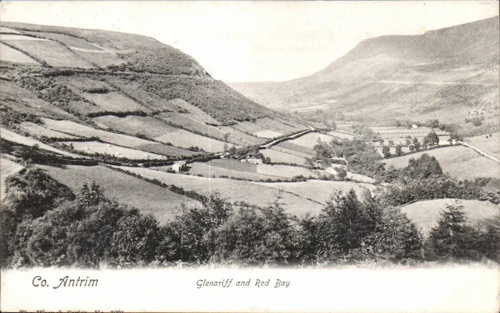 Glenariff und Red Bay — Co. Antrim — The Wm. Series No. 1991 - Vorderseite
