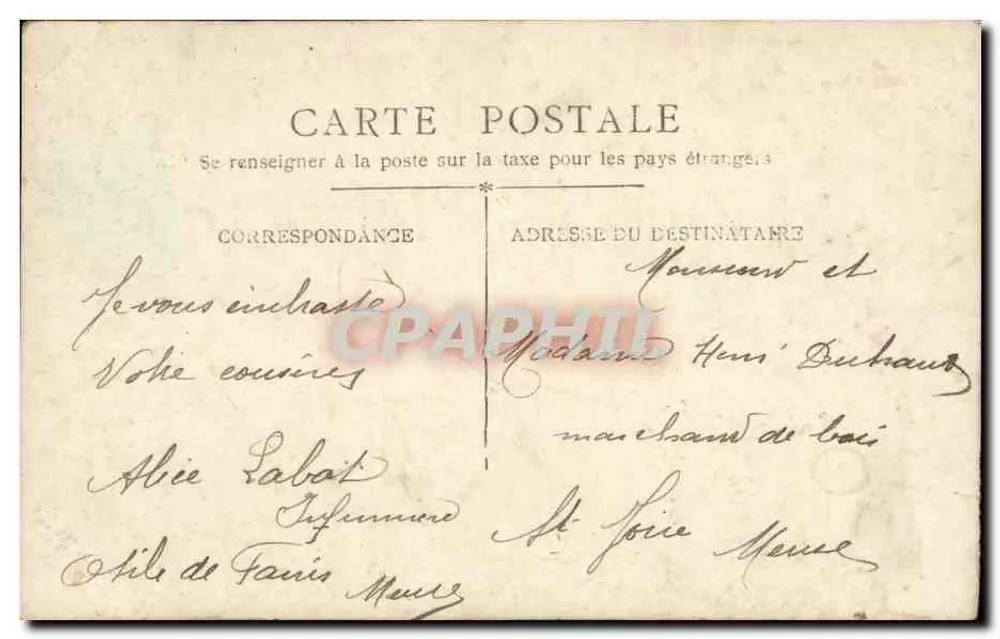 Frau in grünem Kleid mit Rosen — Garten-Szene — Verlag HT - Rückseite