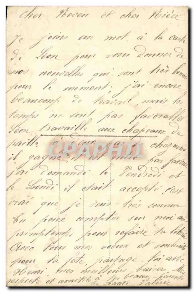 Pensamentos e Afeto — Pensamentos em um carrinho — DIX 987/4 - Verso