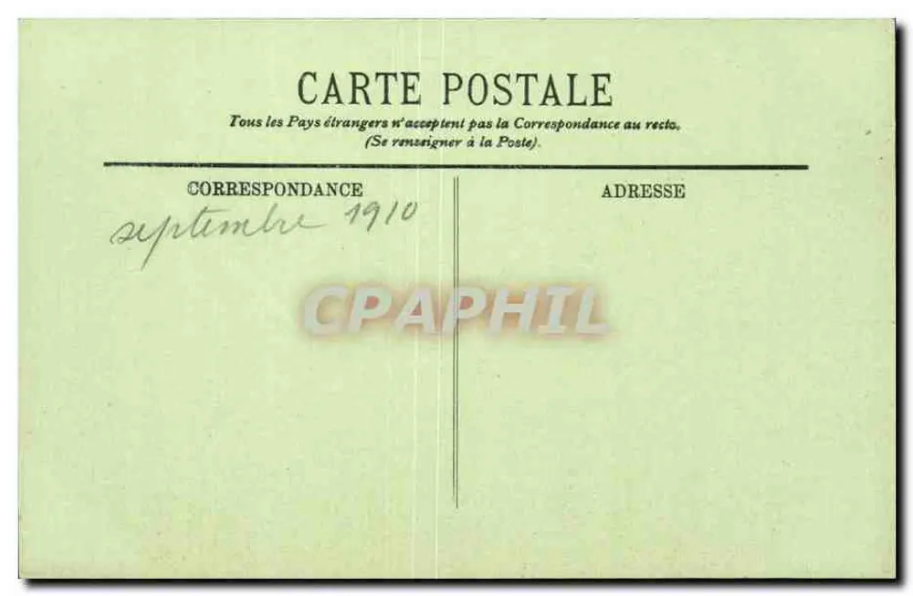 Les Andelys — A Estátua de Chaplin — LL. n°22 - Verso