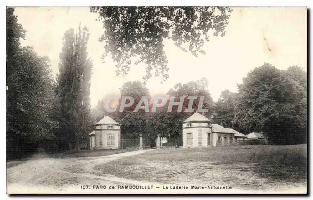 Parc de Rambouillet — Die Käserei Marie-Antoinette — Verlag Larangé, Nr. 157 - Vorderseite