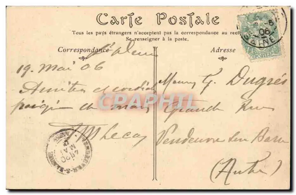 Saint-Denis — A Place aux Gueldres — Pliot, n°39 - Verso