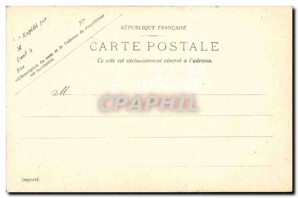 Kerk Notre-Dame — Vincennes — Uitgave Trianon, Nr 136 - Achterkant