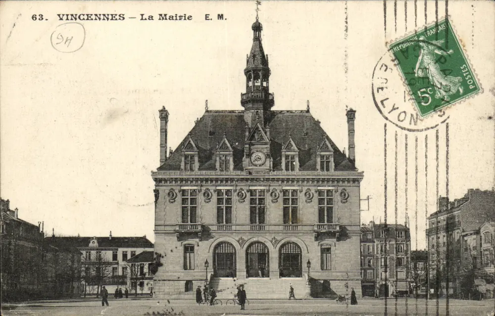 Vincennes — A Prefeitura — E. M. - Frente