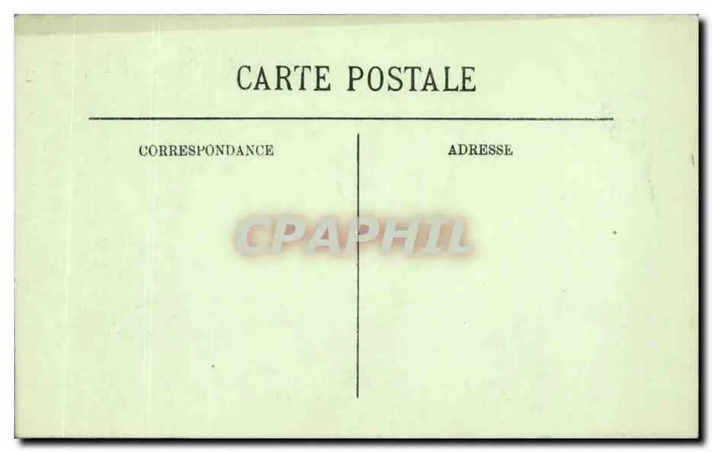 Castelo de Chantilly — A Ilha do Amor — LL, n° 139 - Verso