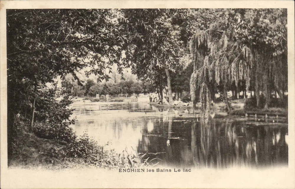Enghien-les-Bains — O lago — Editor não identificado - Frente