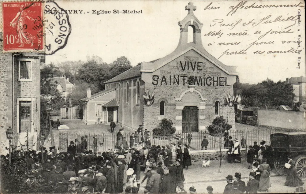 Soy-Livry - Kirche St-Michel — unbekannter Verlag, Seriennummer nicht sichtbar - Vorderseite
