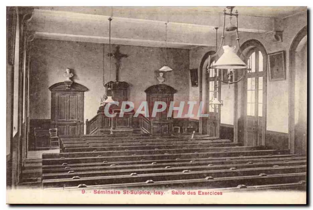 Seminarium St-Sulpice, Issy - Übungsraum - Vorderseite