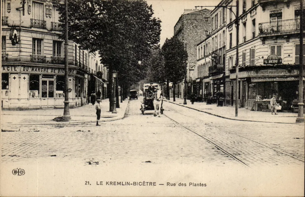 Le Kremlin-Bicêtre — Rue des Plantes — B.P.D. - Voorkant