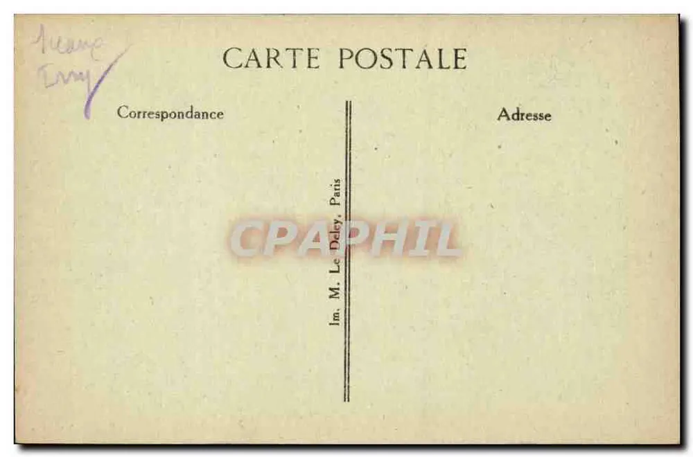 Le Kremlin-Bicêtre — Rue des Plantes — B.P.D. - Achterkant
