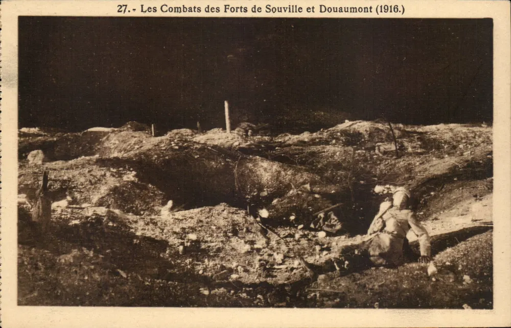 Die Schlachten der Festungen Souville und Douaumont (1916) — Serie 27 — Edition V.G. - Vorderseite