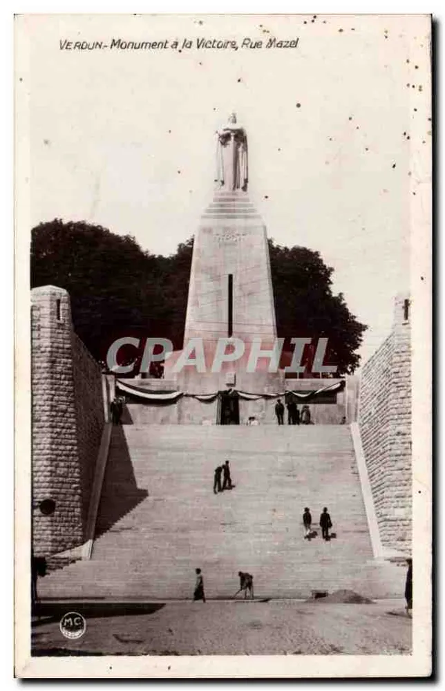 Verdun - Monumento às Vitórias, Rue Mazel — editor MC - Frente