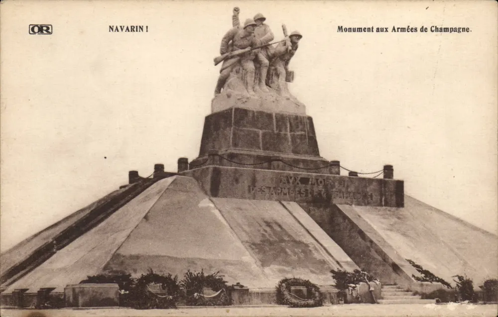 Monumento alle Armate della Champagne — Navarin ! — OR - Recto