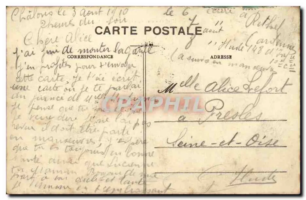 Infanterie im Kampf — Der Angriff! — Éditions de la République Française - Rückseite