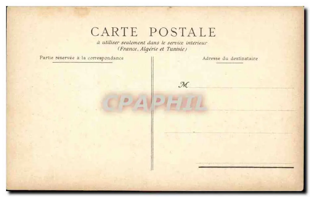 Chambre des Députés — Place de la Concorde — éditeur non identifié - Verso